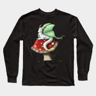 Lunar Moth Dragon Long Sleeve T-Shirt